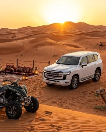 Desert safari with Quad bike