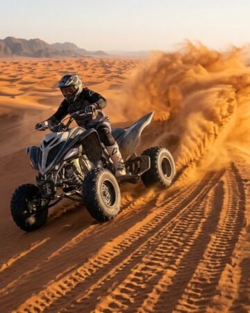 Desert safari with Quad bike