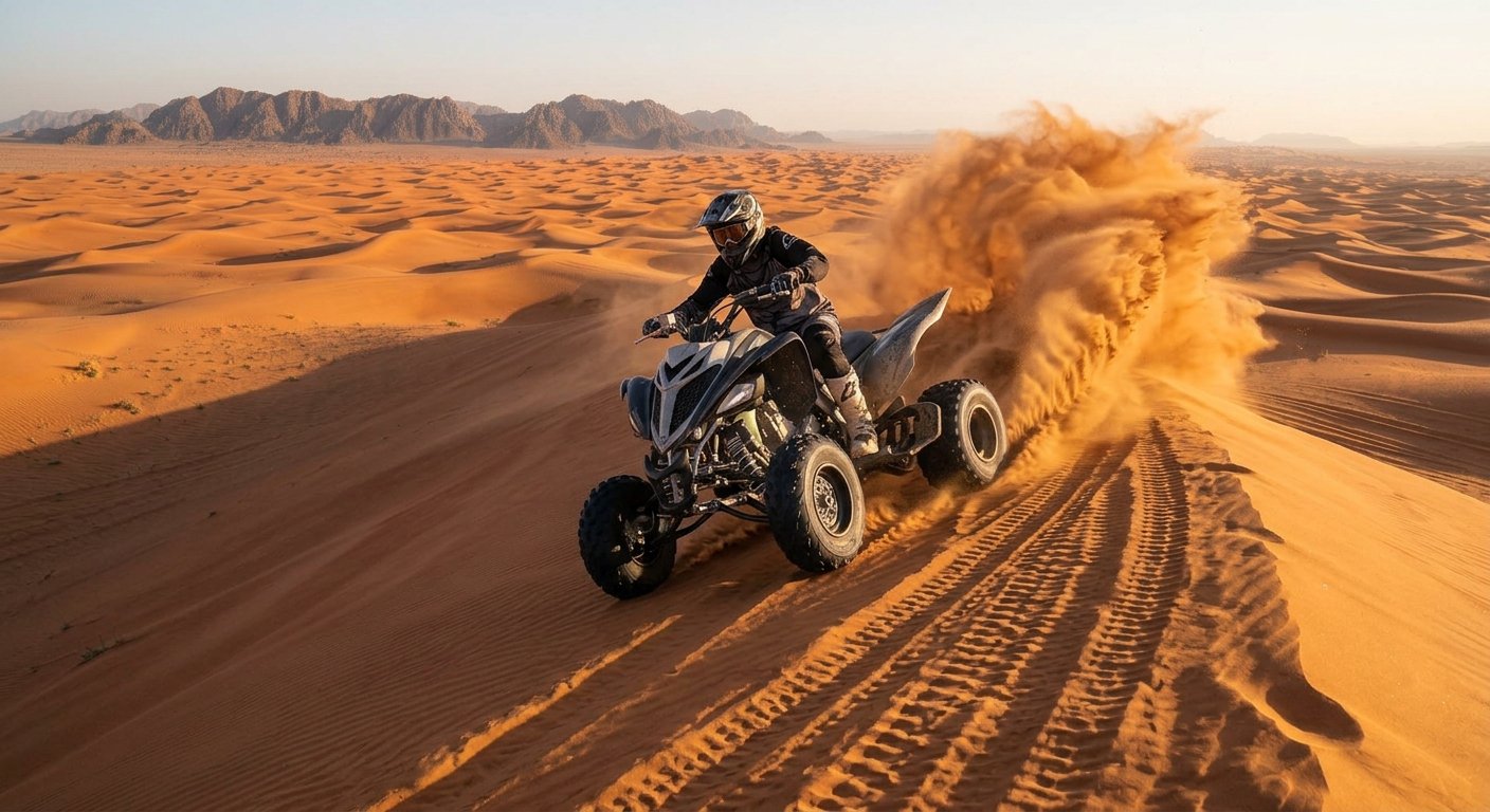 Desert safari with Quad bike