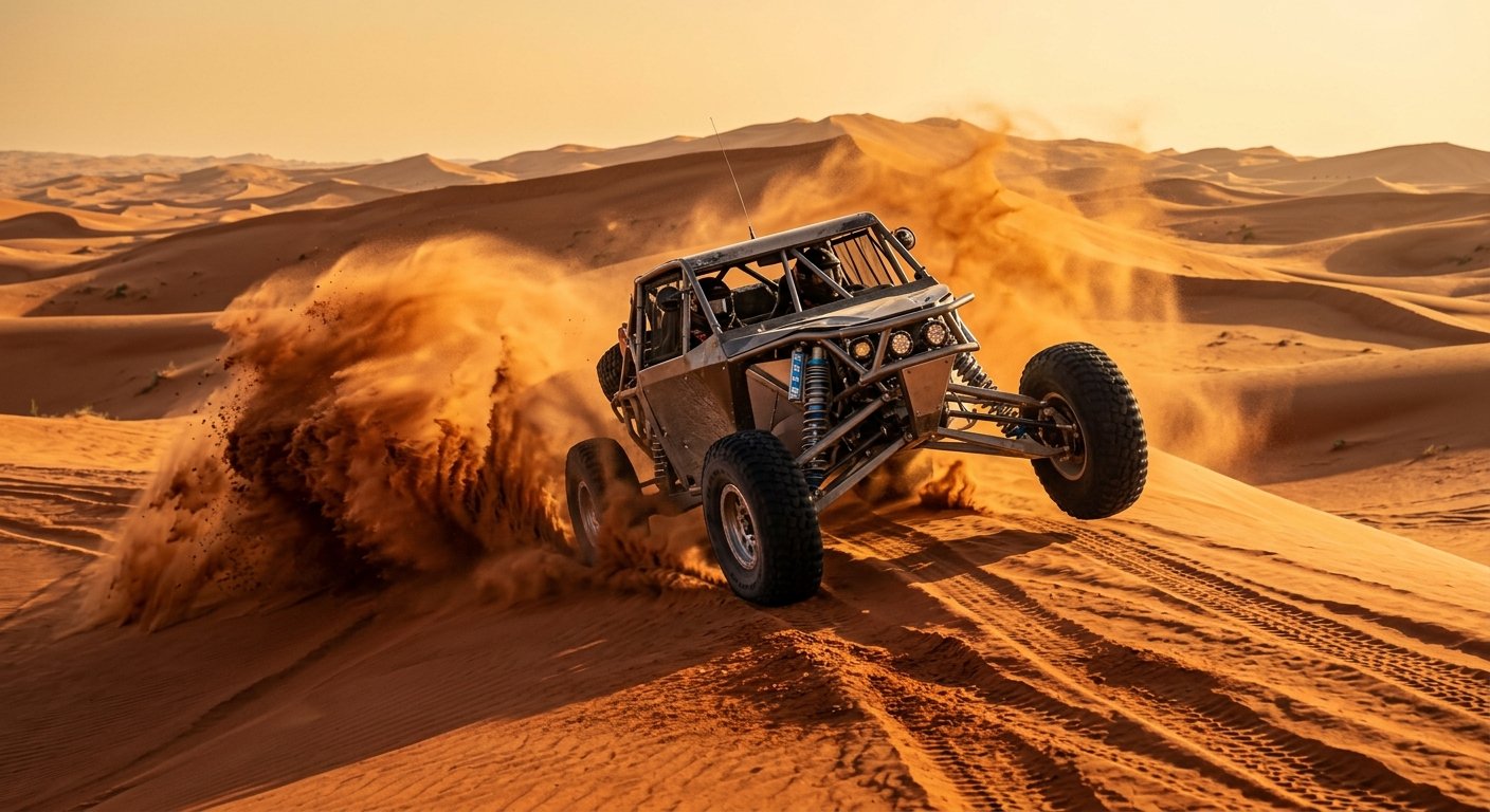 2x Desert Safari with 1 Buggy 2 seats